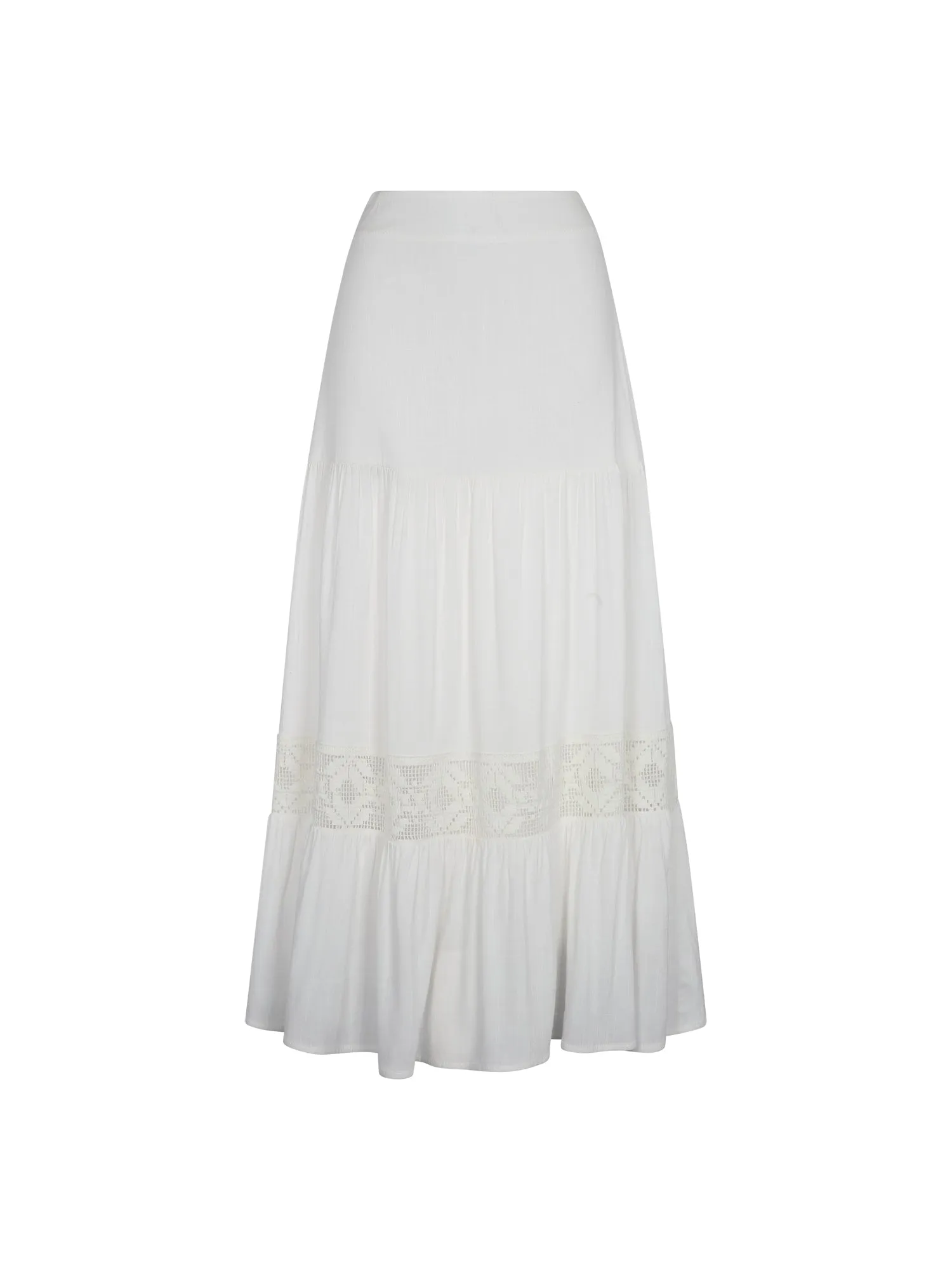 Falda para Mujer DVK MODA PORTOFINO LINEN SKIRT WHT