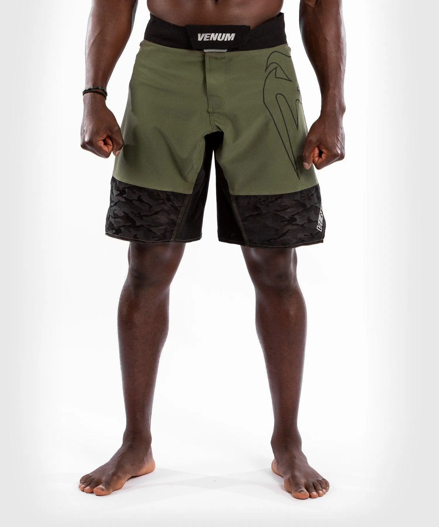 Fightshorts Venum LIGHT 4.0 - Caqui/Plata