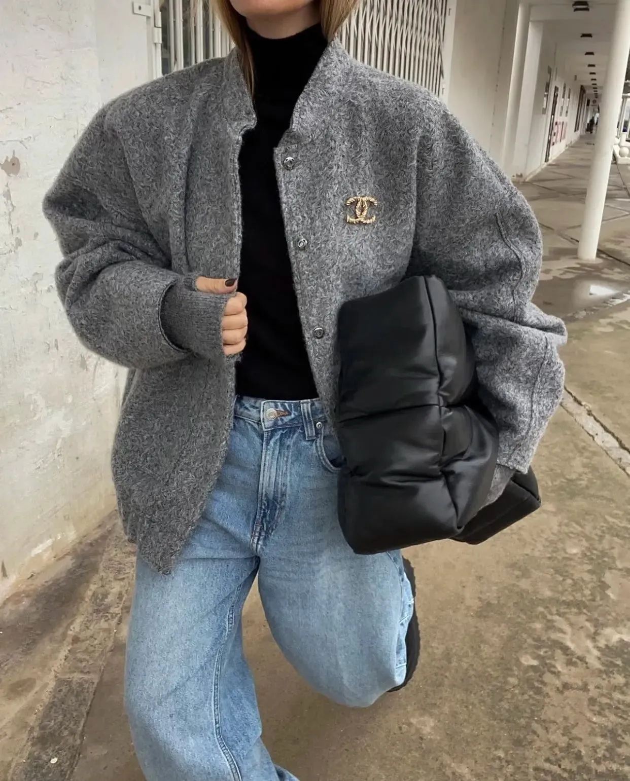 Getadme Fashion Jackets For Women Autumn Winter Coat Female Chic Casual Loose Jacket With Pockets Ladies New Outerwears