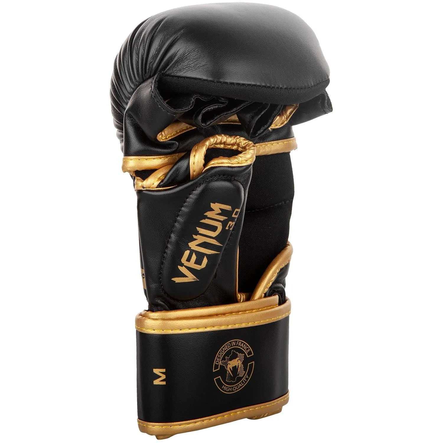 Guantes de Enfrentamiento Venum Challenger 3.0 - Negro/Oro