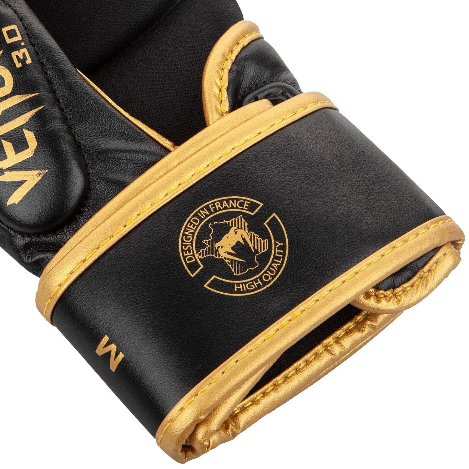 Guantes de Enfrentamiento Venum Challenger 3.0 - Negro/Oro