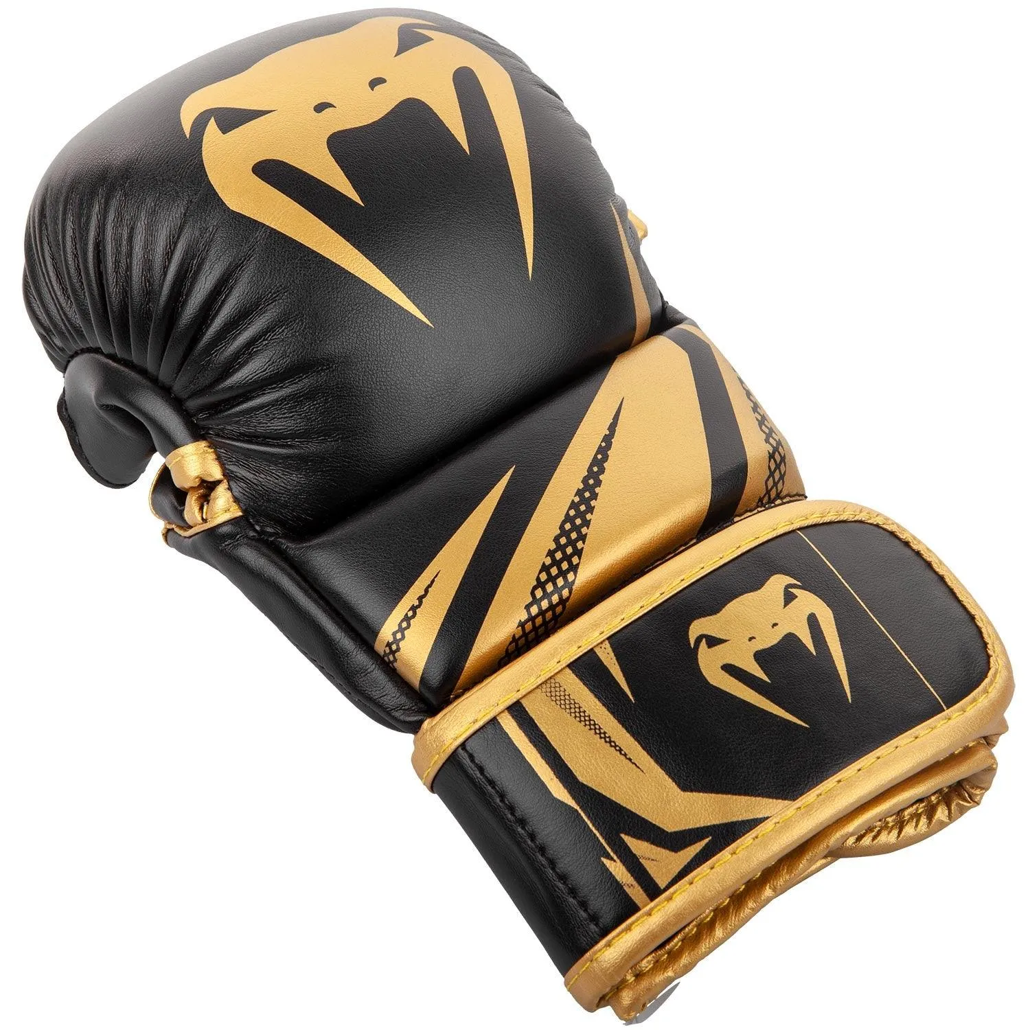 Guantes de Enfrentamiento Venum Challenger 3.0 - Negro/Oro