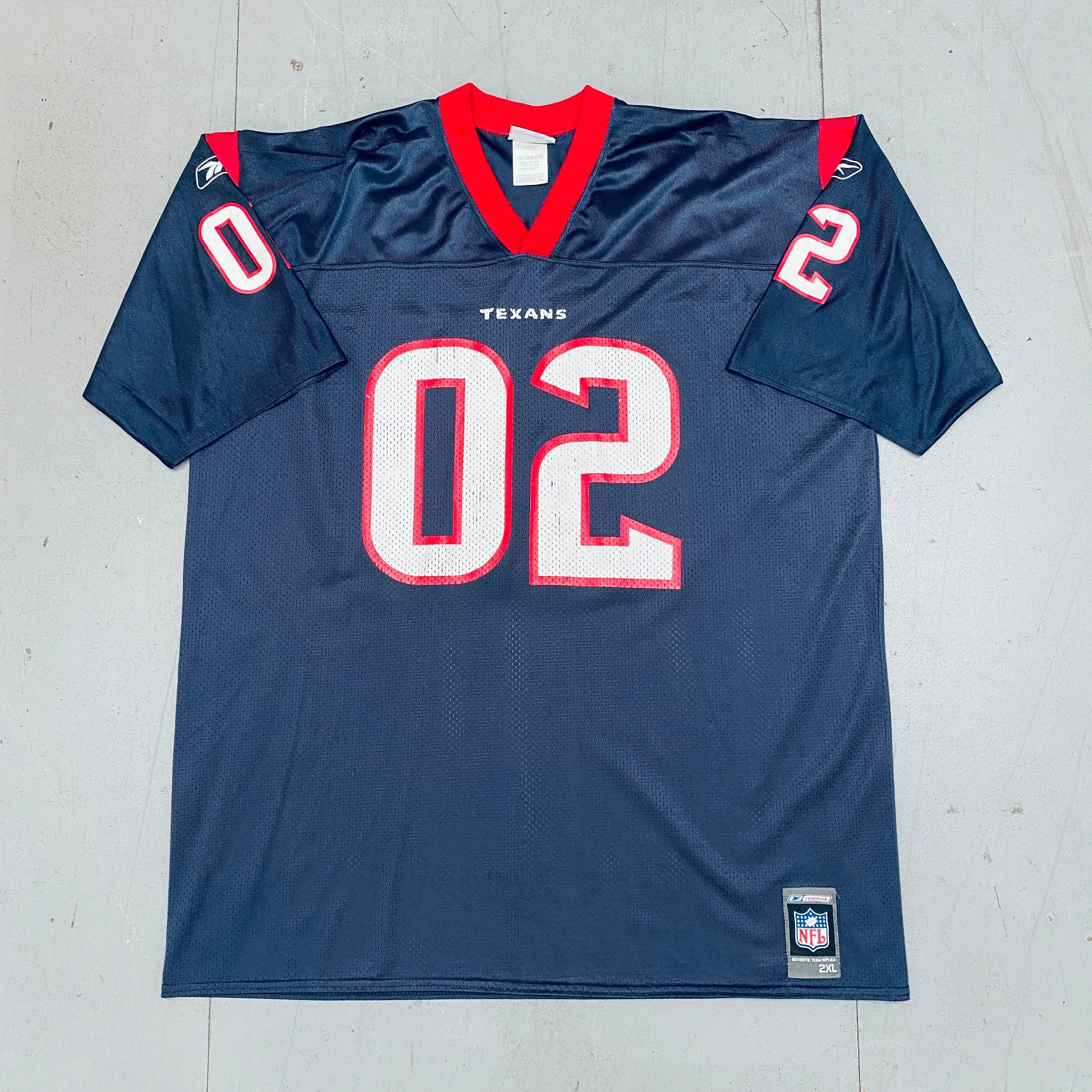 Houston Texans: Inaugural Season Fan Jersey 2002/03 (XXL)