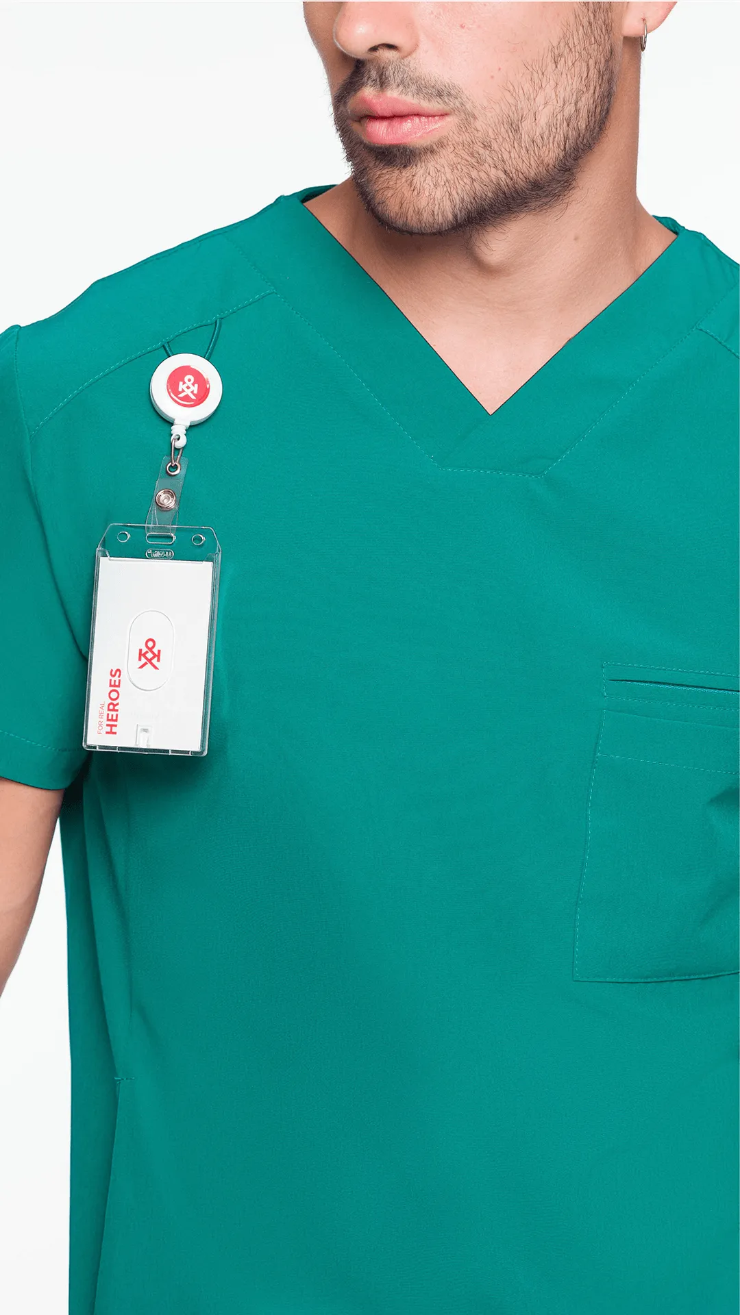 Kanaus® Scrub Classic Leal Teal | Caballero