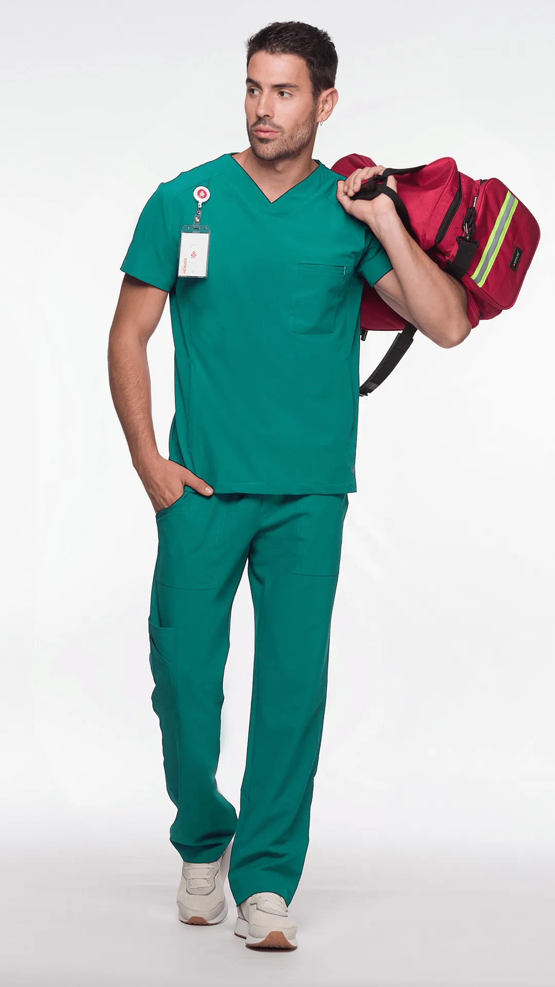 Kanaus® Scrub Classic Leal Teal | Caballero