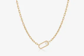 Lana Pearl Necklace - 22 Carat Gold Gilded