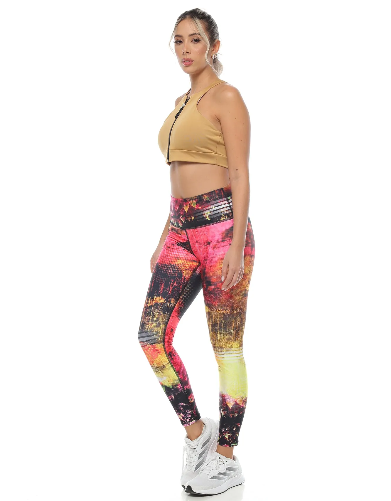 LEGGING DE CINTURA ALTA CON CONTROL DE ABDOMEN, SECADO RÁPIDO Y BOLSILLO INVISIBLE