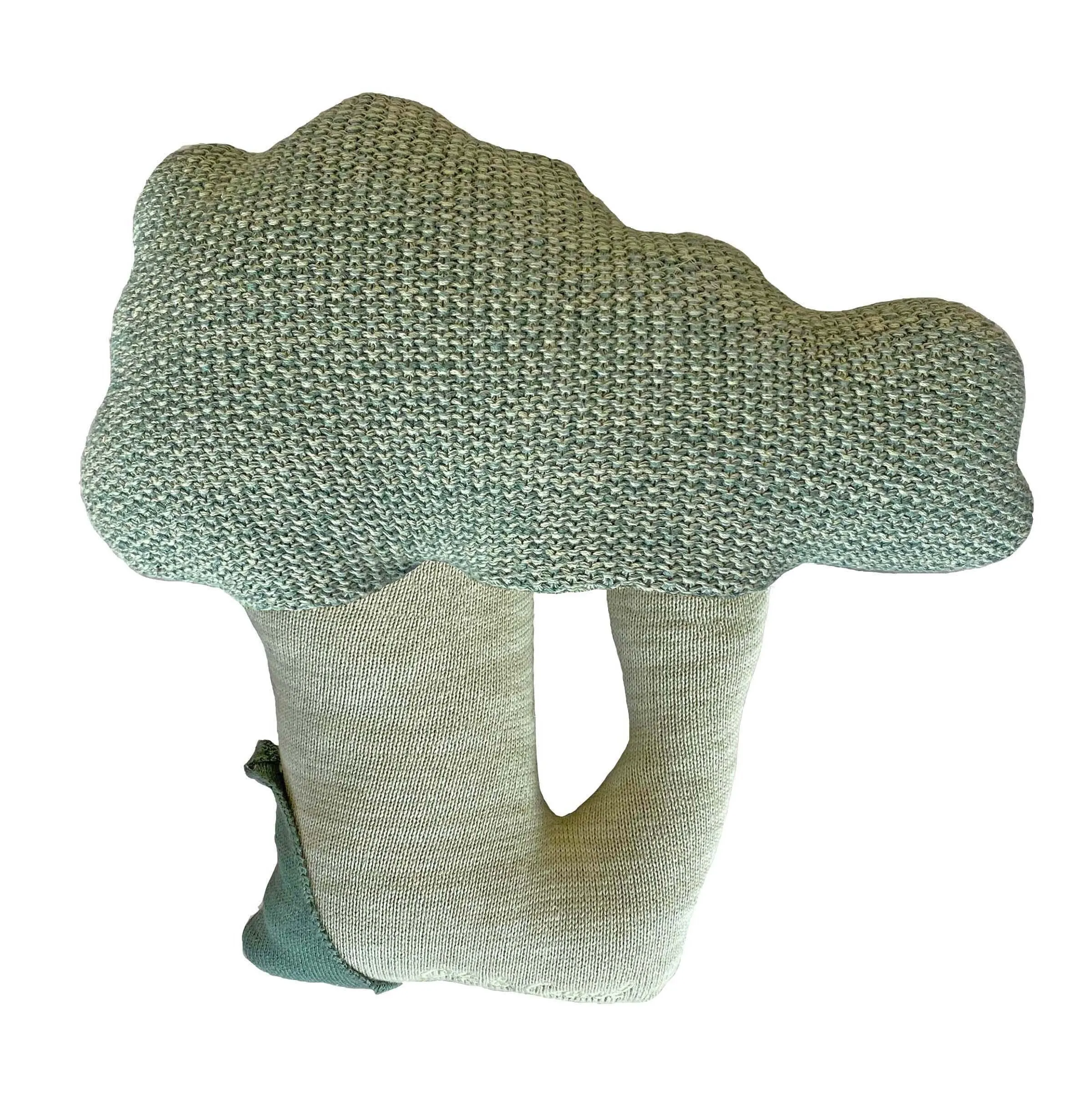 Lorena Canals X Oli & Carol Knitted Cushion - Brucy The Broccoli