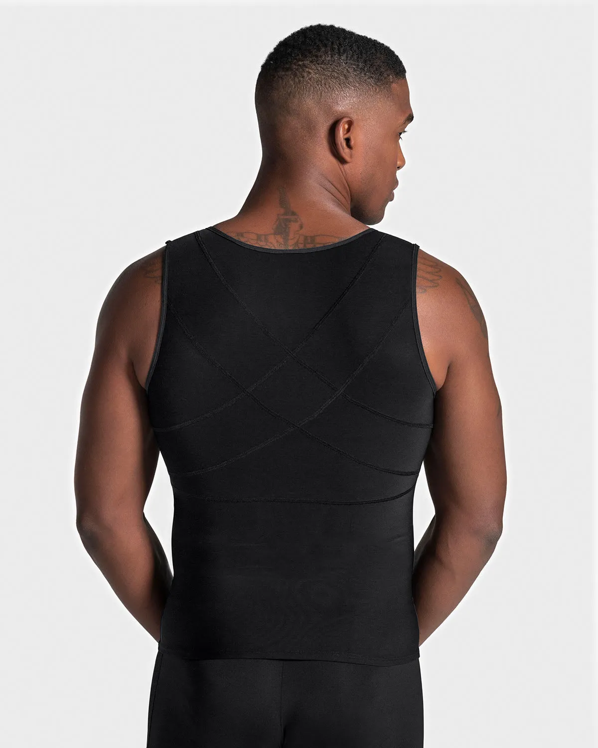 Men's Firm Compression Post-Surgical Shaper Vest