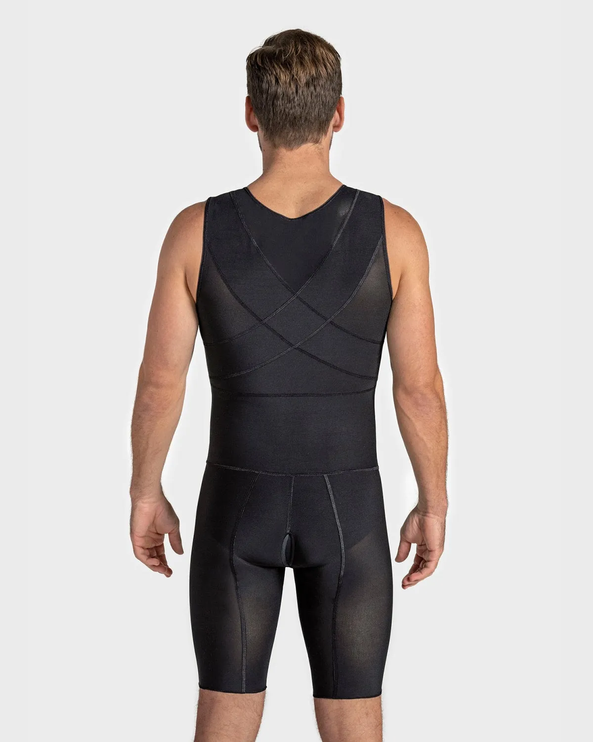 Men's Firm Compression Shaper Bodysuit