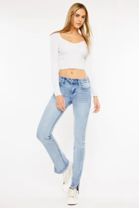 Mid Rise Bootcut Jeans