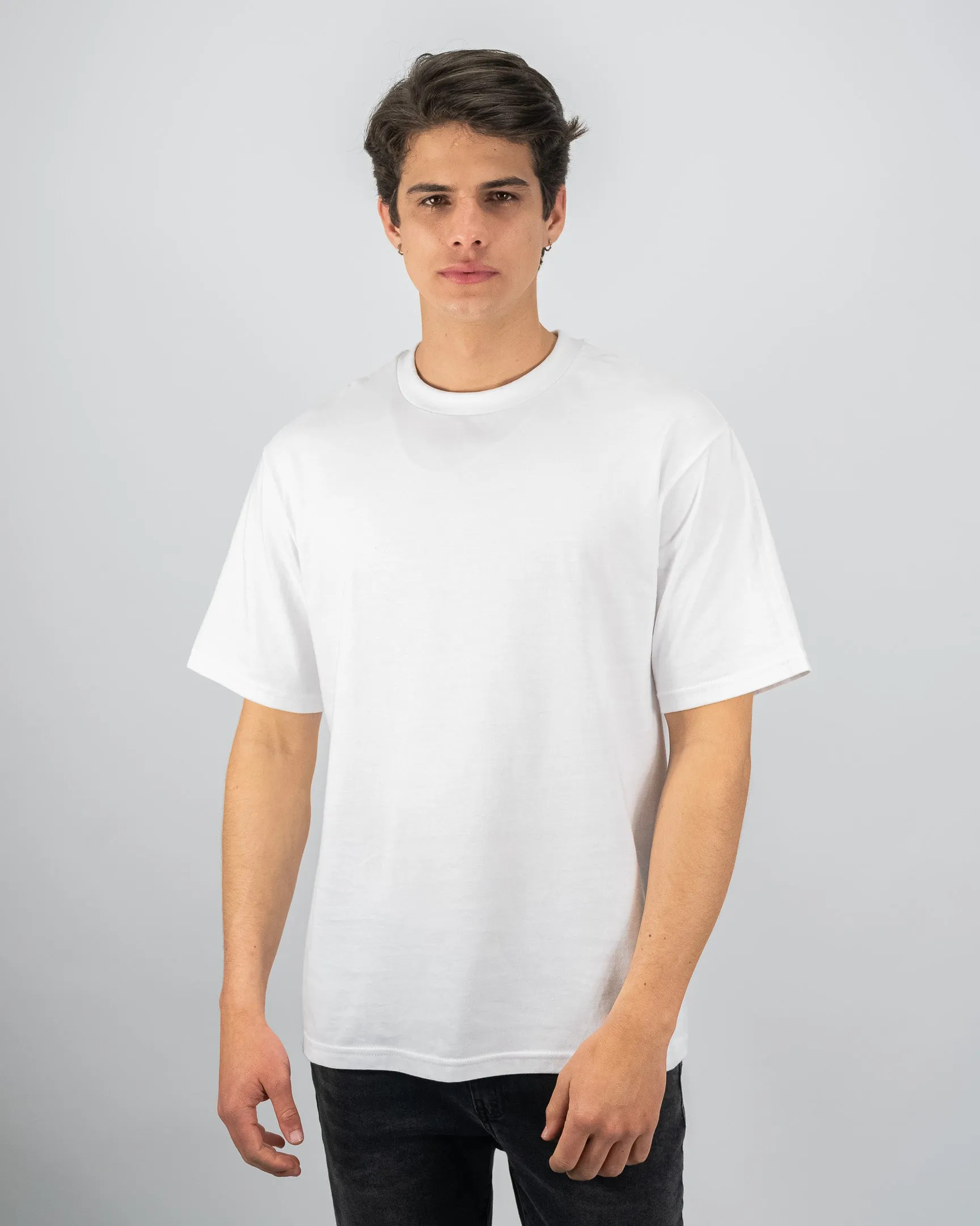 Oversized Tee 20/1 - Blanco