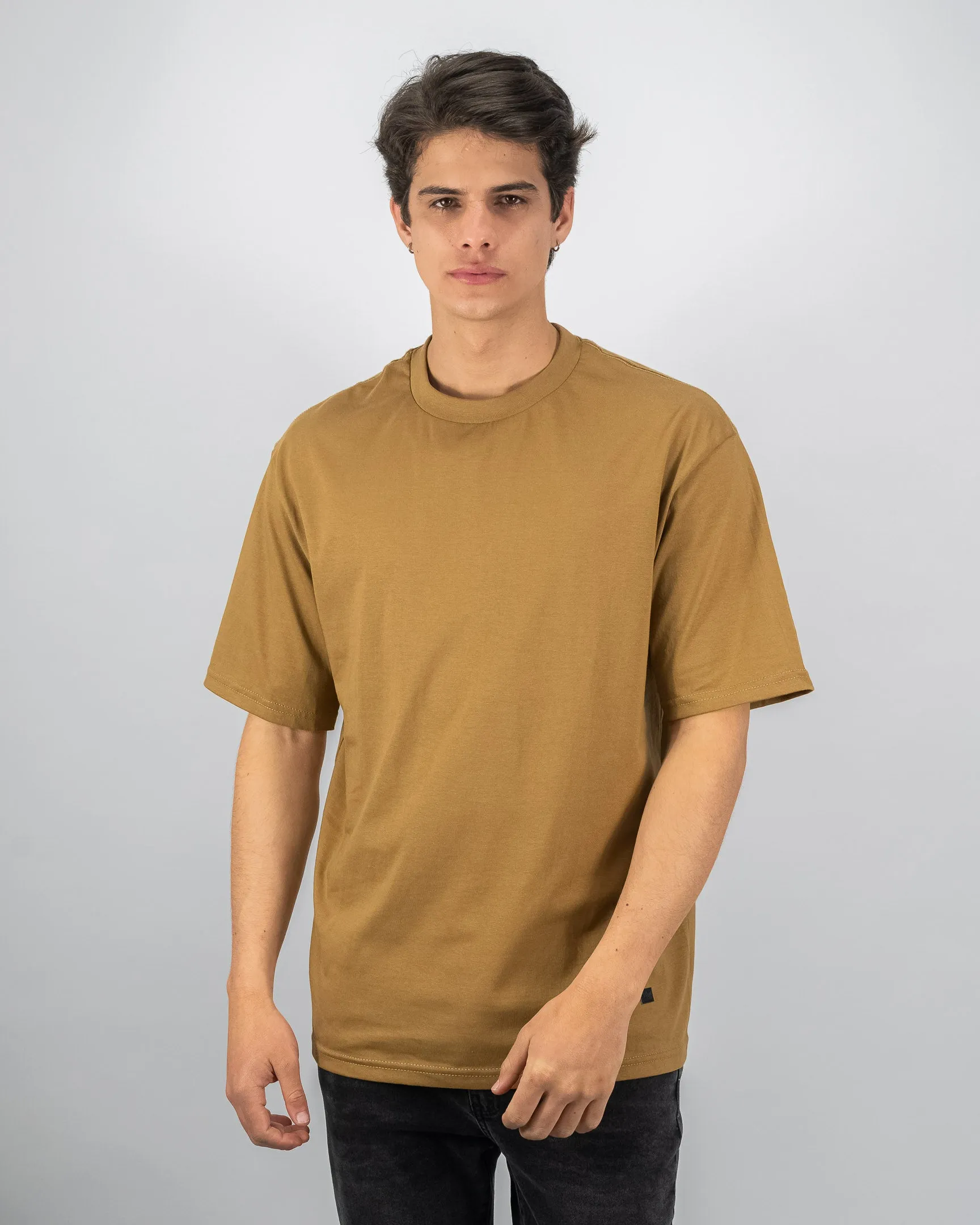 Oversized Tee 20/1 - Camel