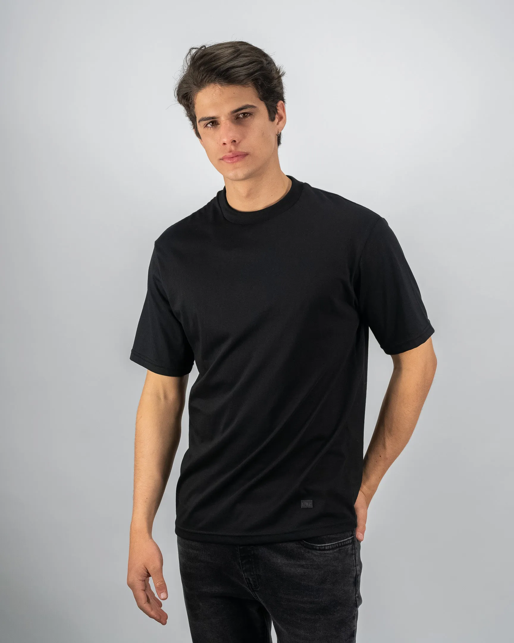 Oversized Tee 20/1 - Negro