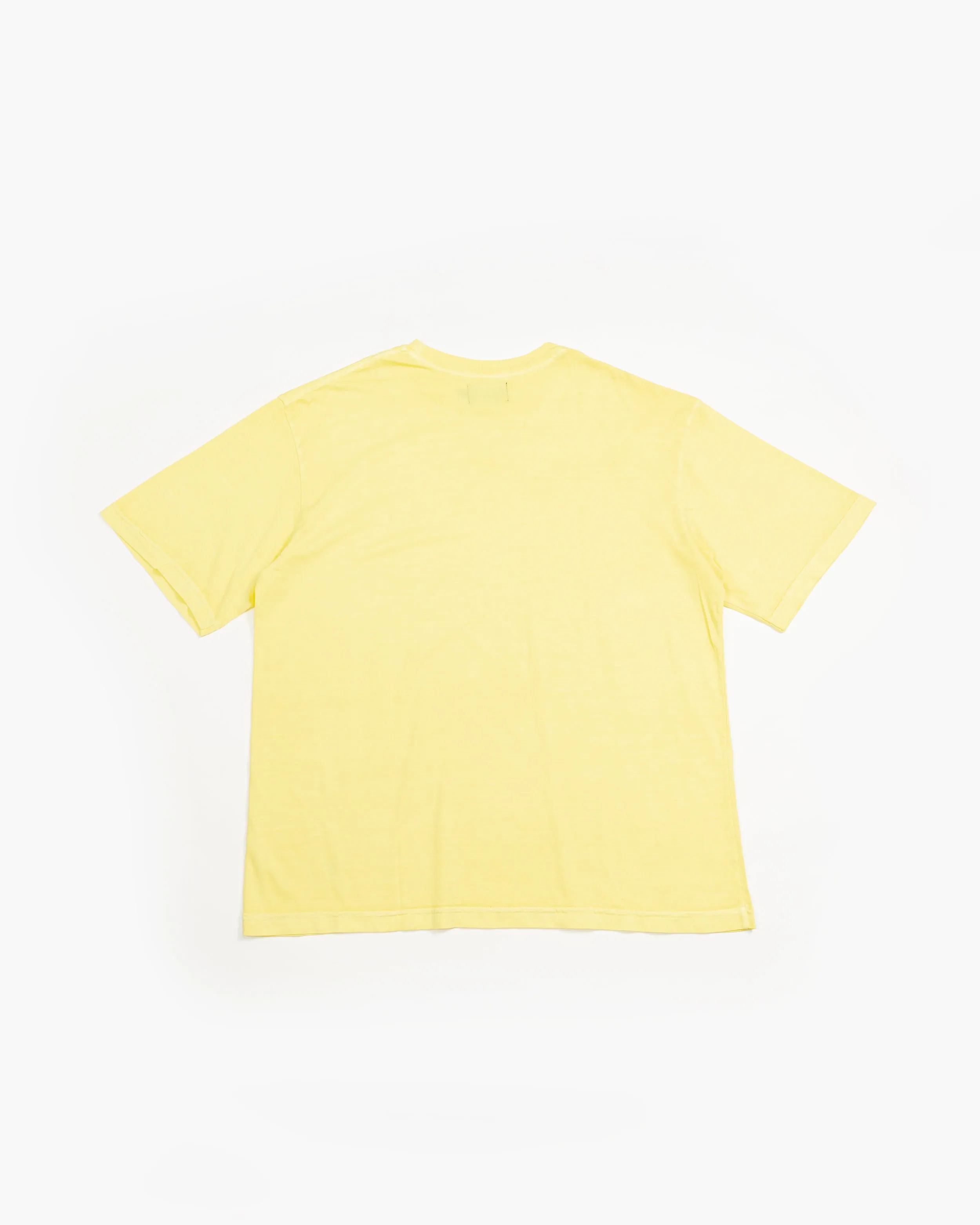 Oversized Washed Tee 24/1 - Amarillo