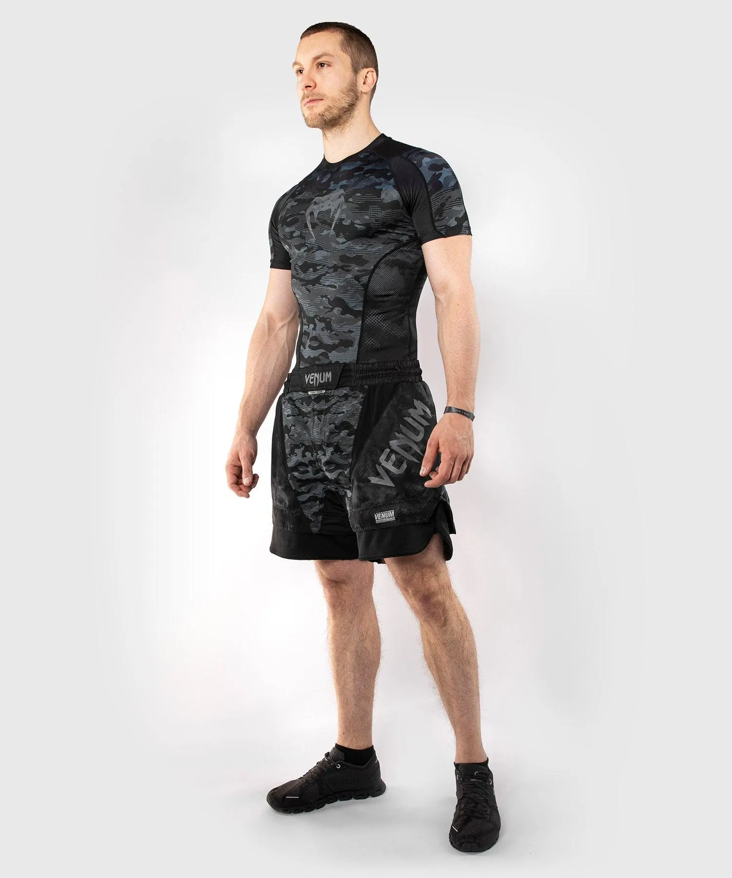 Pantalón de MMA Venum Defender - Camo Oscuro