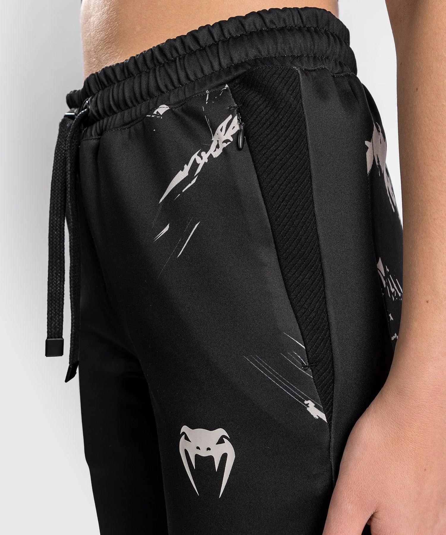 Pantalones deportivos UFC Venum Authentic Fight Week 2.0 - Para mujer - Negro/Arena