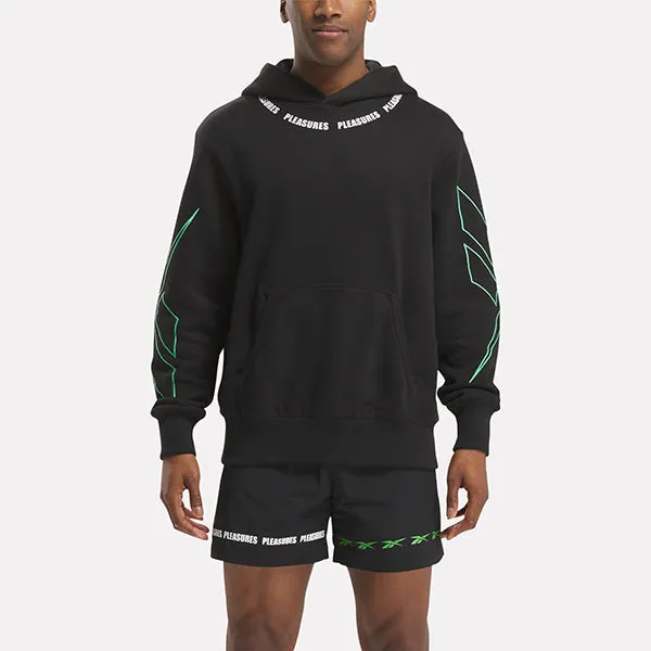 Pleasures Reebok Hoodie (Black)