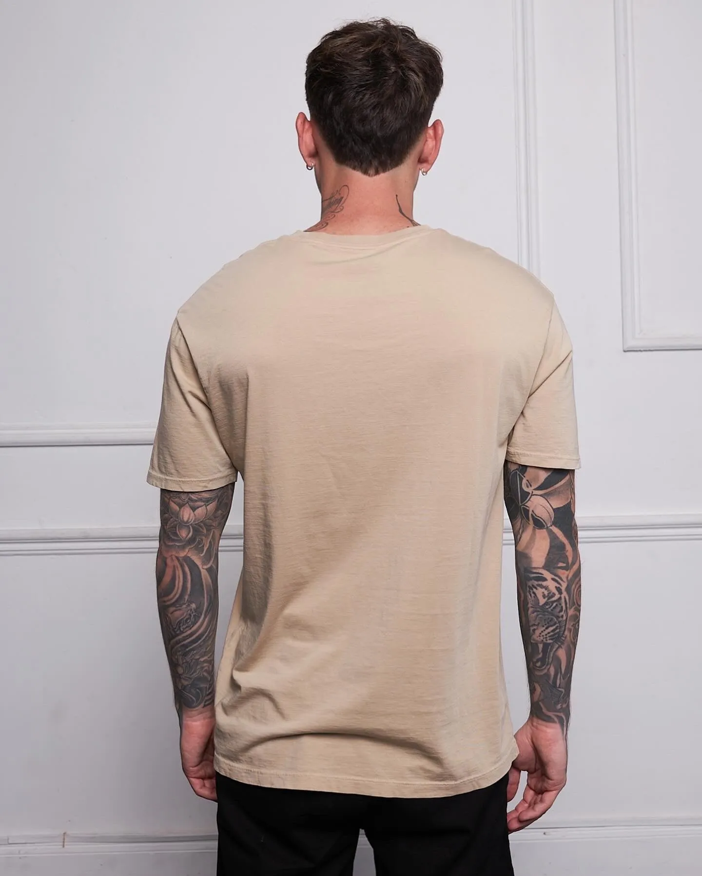 Premium Pima SS24 Tee - Brown Rice