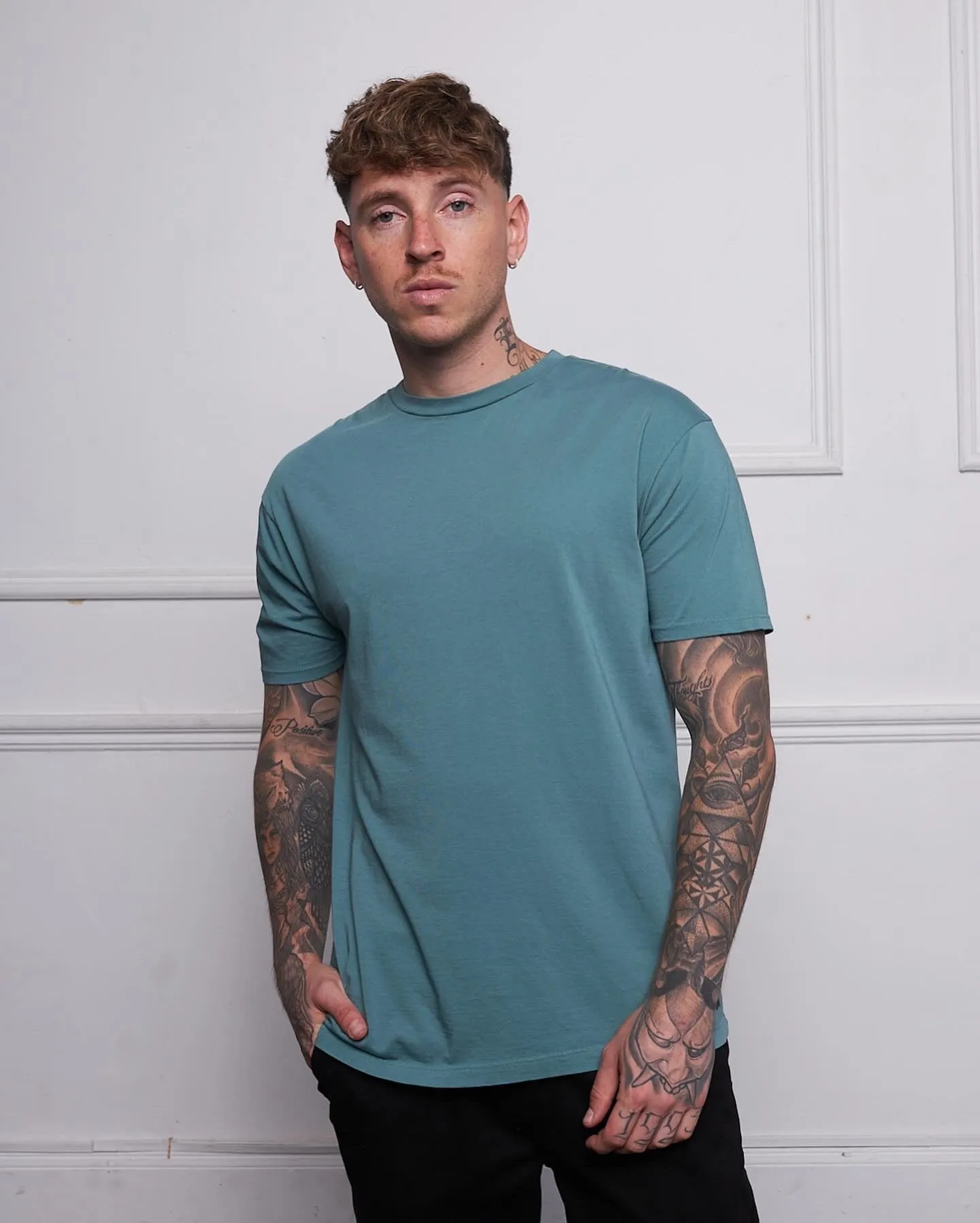 Premium Pima SS24 Tee - Sage Brush