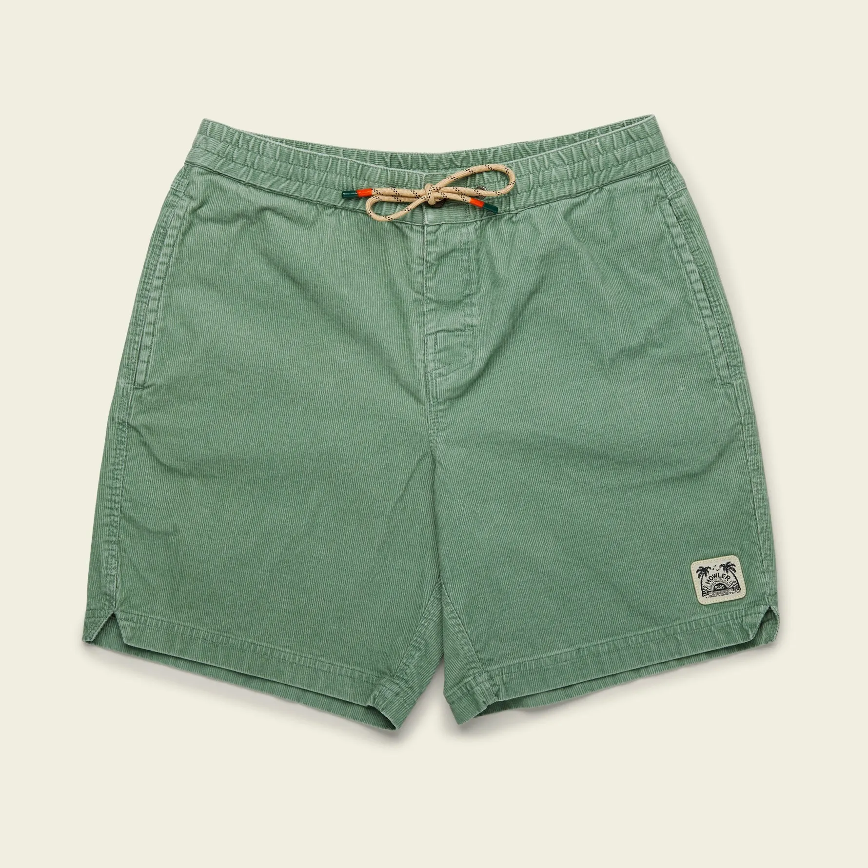 Pressure Drop Cord Shorts - Lichen Green