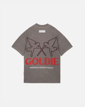 Rodeo Goldie Tshirt Washed Brown