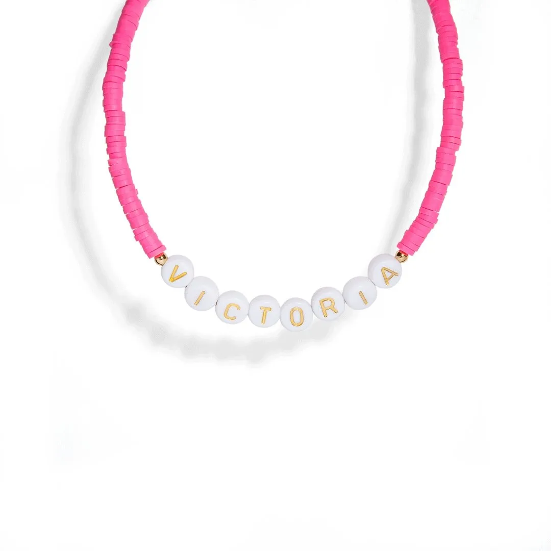 SAMPLE - HOT PINK NECKLACE