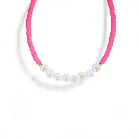 SAMPLE - HOT PINK NECKLACE