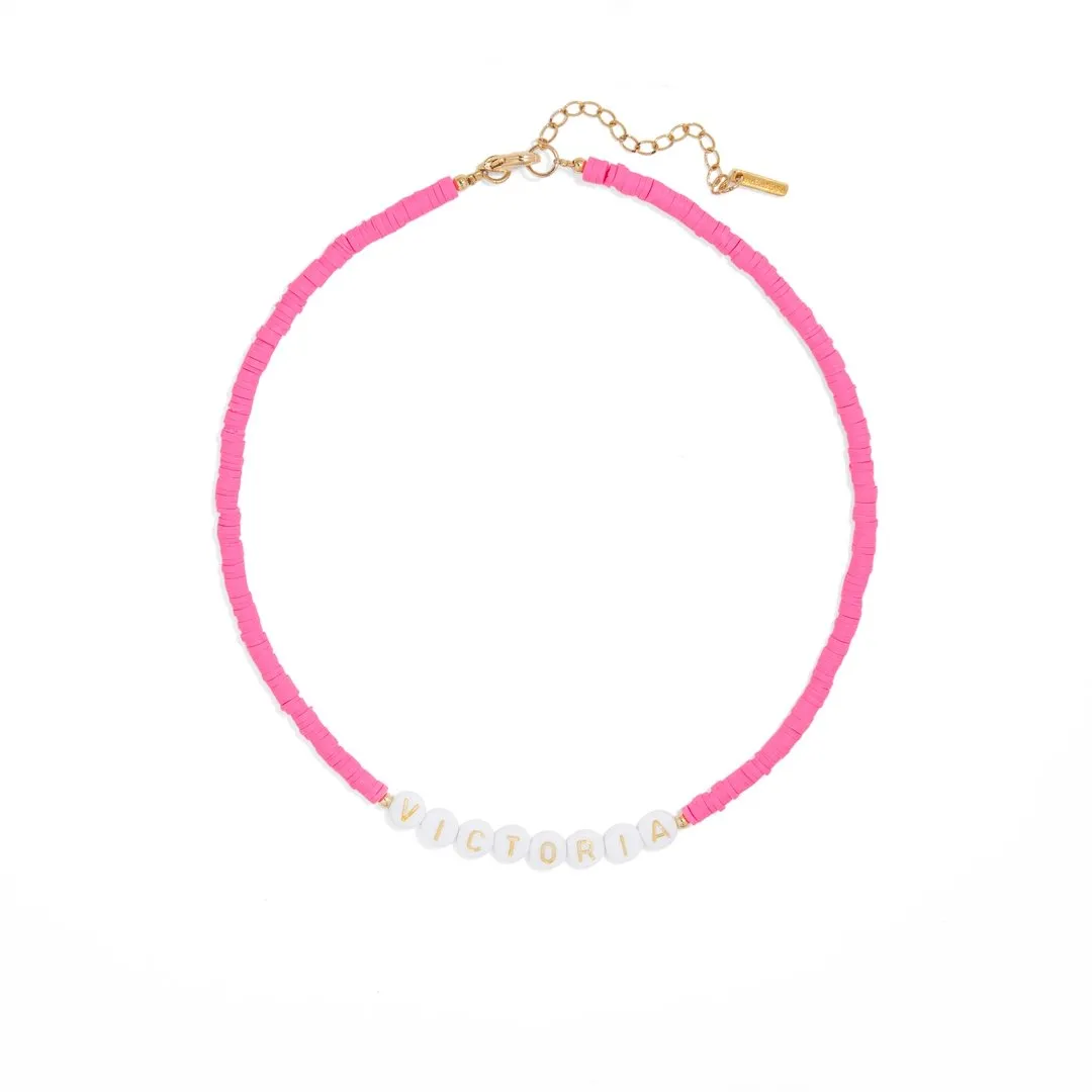 SAMPLE - HOT PINK NECKLACE