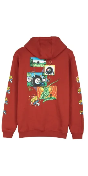 Santa Cruz Hood Winkowski 8Ball Comic Strip - Sudadera