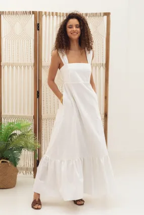 Vestido Buzios White Linho