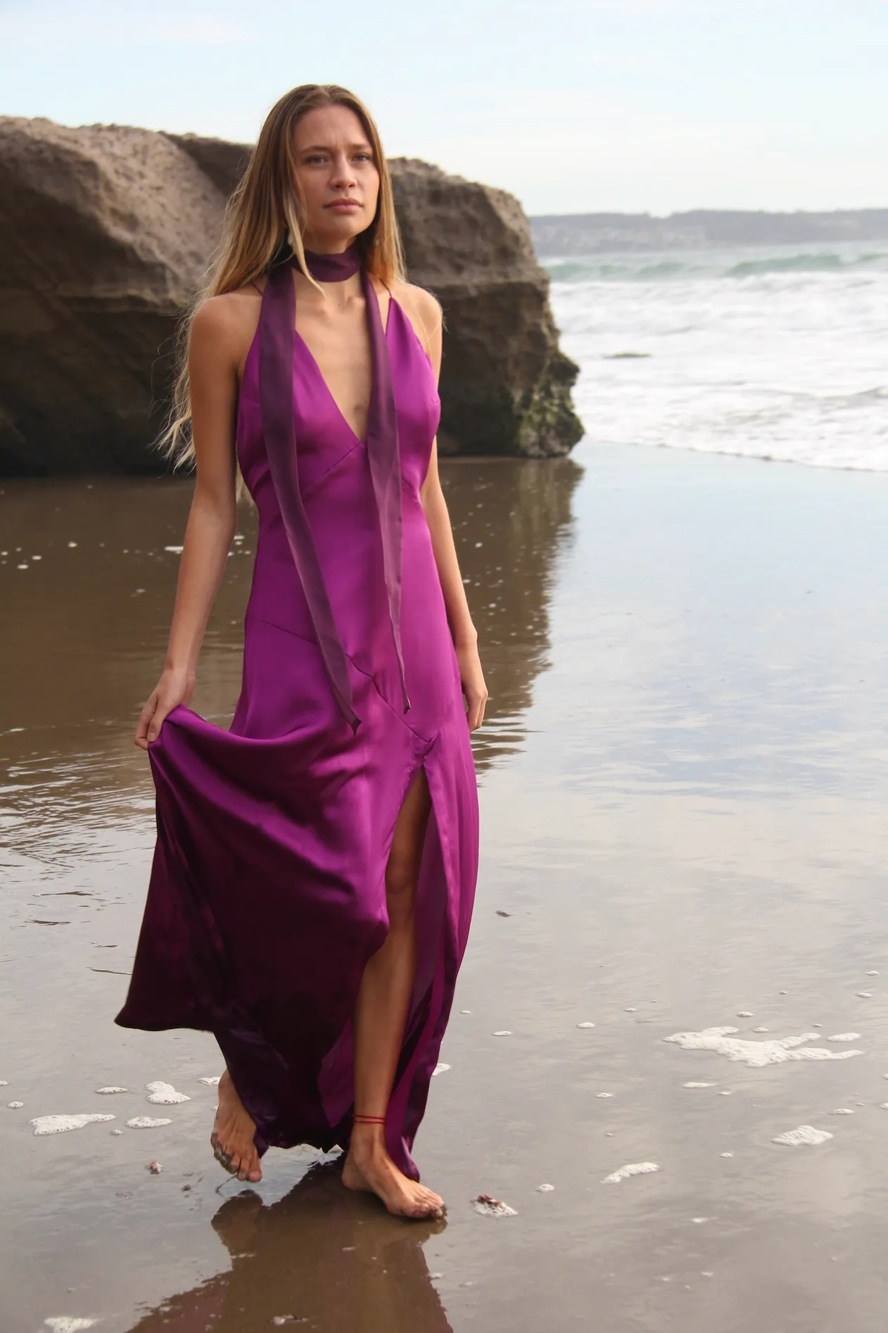 Vestido Kaia Violeta