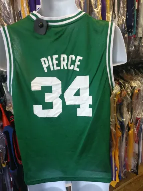 Vintage #34 PAUL PIERCE Boston Celtics NBA Reebok Jersey YL