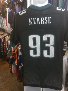 Vintage #93 JEVON KEARSE Philadelphia Eagles NFL Reebok Jersey YL