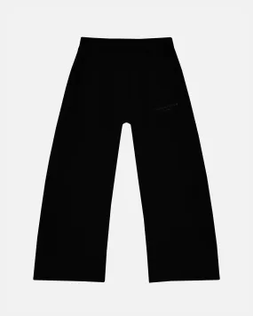 W Basics Wide Straightpants Black