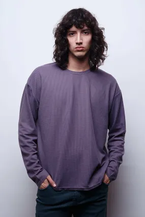 Waffer Essential Long Sleeve Tee - Uva